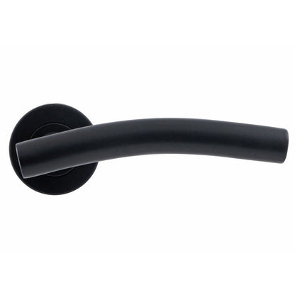 Frisco Eclipse 19mm Arched Lever On Rose Set - JJ Building Materials