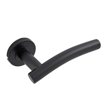 Frisco Eclipse 19mm Arched Lever On Rose Set - JJ Building Materials