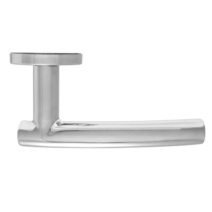 Frisco Eclipse 19mm Arched Lever On Rose Set - JJ Building Materials