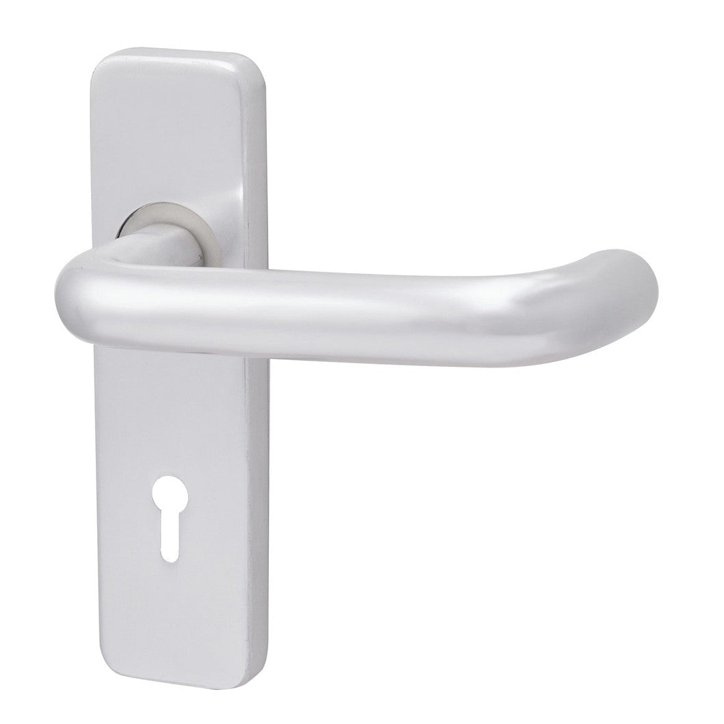 Frisco Eclipse 19mm Satin Anodised Aluminium RTD Lever On Backplate - JJ Building Materials
