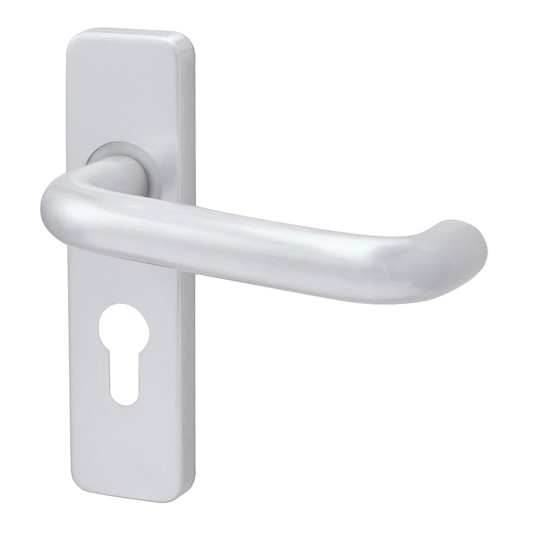 Frisco Eclipse 19mm Satin Anodised Aluminium RTD Lever On Backplate - JJ Building Materials