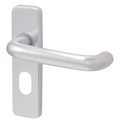 Frisco Eclipse 19mm Satin Anodised Aluminium RTD Lever On Backplate - JJ Building Materials
