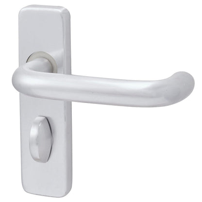 Frisco Eclipse 19mm Satin Anodised Aluminium RTD Lever On Backplate - JJ Building Materials