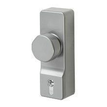 Frisco Eclipse 302EC Silver Outside Access Device with Cylinder - JJ Building Materials