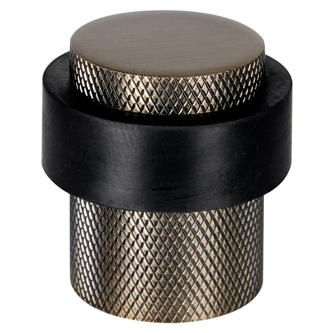 Frisco Eclipse 30mm Knurled Floor Door Stop - JJ Building Materials