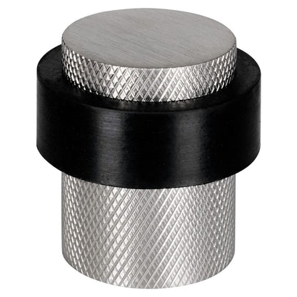 Frisco Eclipse 30mm Knurled Floor Door Stop - JJ Building Materials