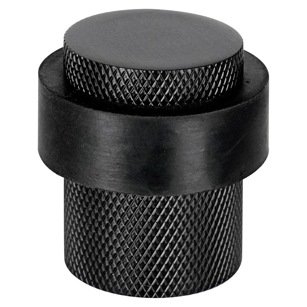 Frisco Eclipse 30mm Knurled Floor Door Stop - JJ Building Materials