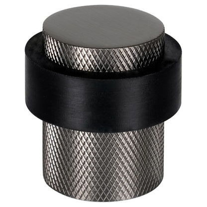 Frisco Eclipse 30mm Knurled Floor Door Stop - JJ Building Materials