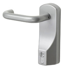 Frisco Eclipse 322EC Silver Outside Access Device with Lever Euro Cylinder - JJ Building Materials