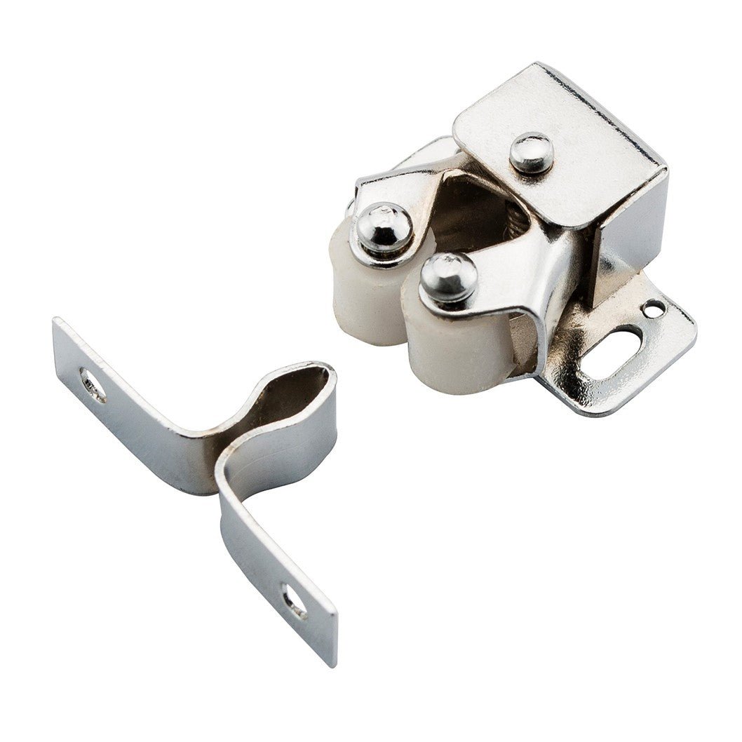 Frisco Eclipse 32mm Bright Zinc Plated Double Spring Roller Catch - JJ Building Materials