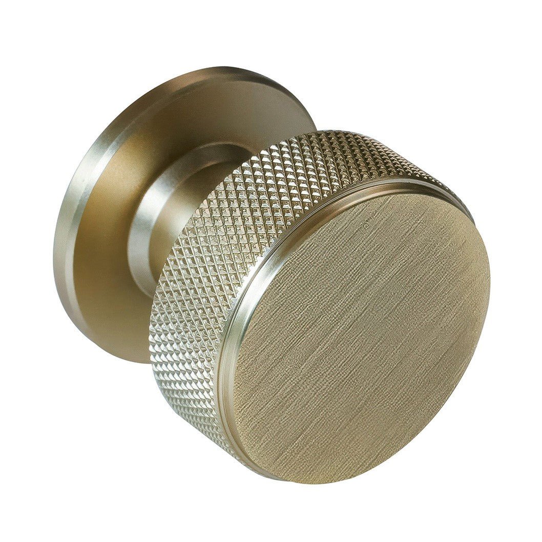 Frisco Eclipse 34mm Knurled Cupboard Knob - JJ Building Materials