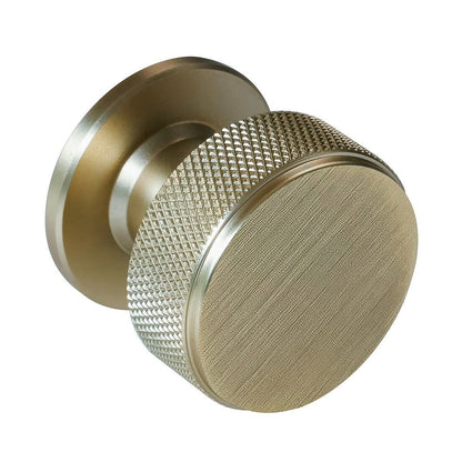 Frisco Eclipse 34mm Knurled Cupboard Knob - JJ Building Materials