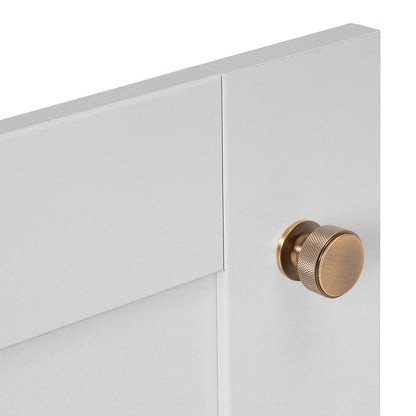 Frisco Eclipse 34mm Knurled Cupboard Knob - JJ Building Materials
