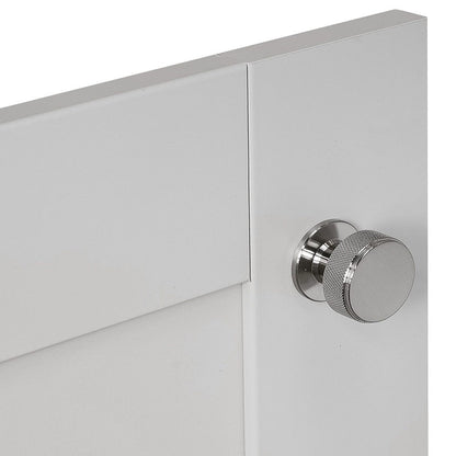 Frisco Eclipse 34mm Knurled Cupboard Knob - JJ Building Materials