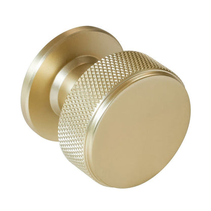 Frisco Eclipse 34mm Knurled Cupboard Knob - JJ Building Materials