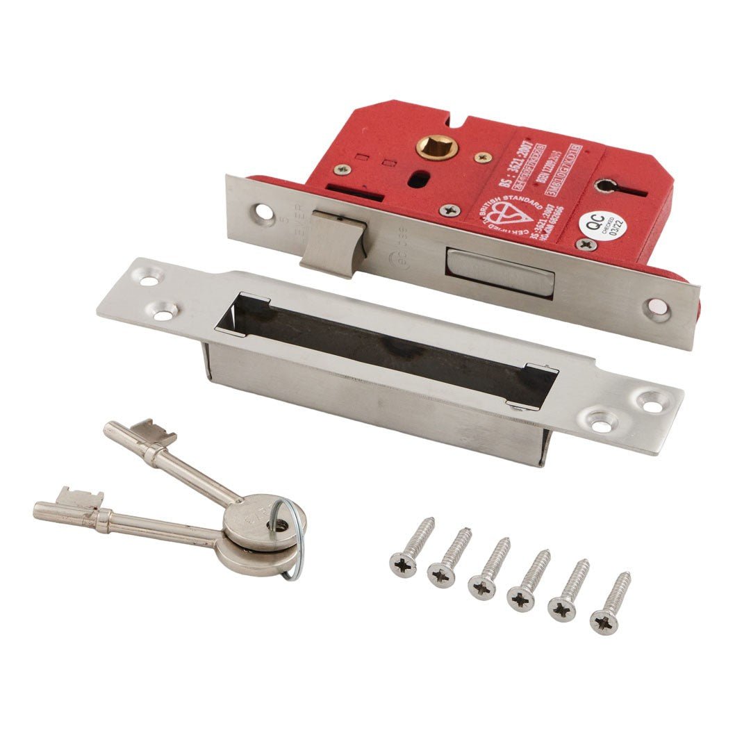 Frisco Eclipse 5 Lever Mortice Sashlock (BS3621) - (Pre-Pack) - JJ Building Materials
