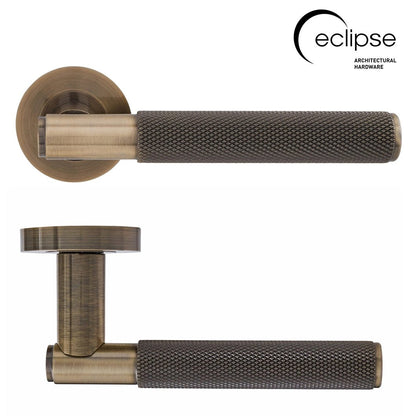 Frisco Eclipse 52mm Knurled Lever on Rose - JJ Building Materials