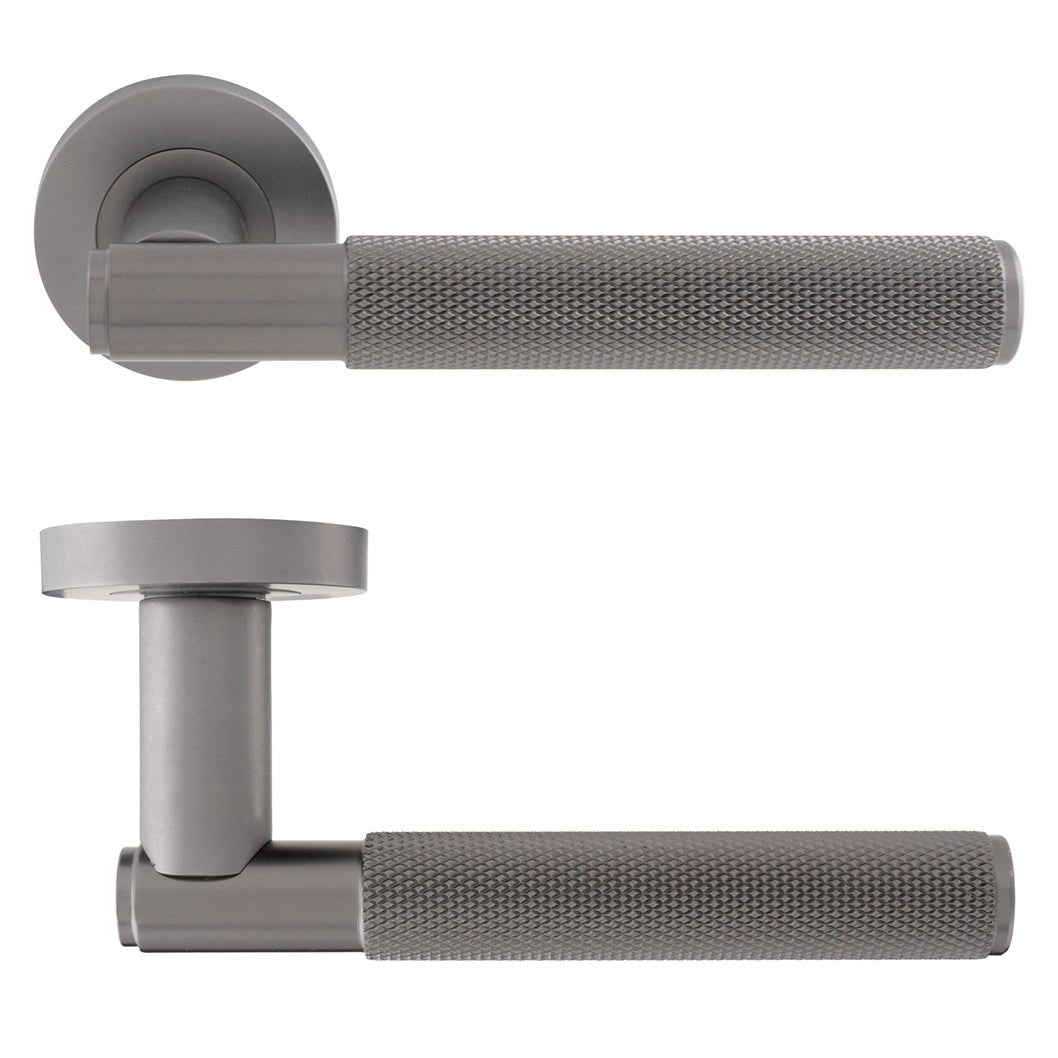 Frisco Eclipse 52mm Knurled Lever on Rose - JJ Building Materials