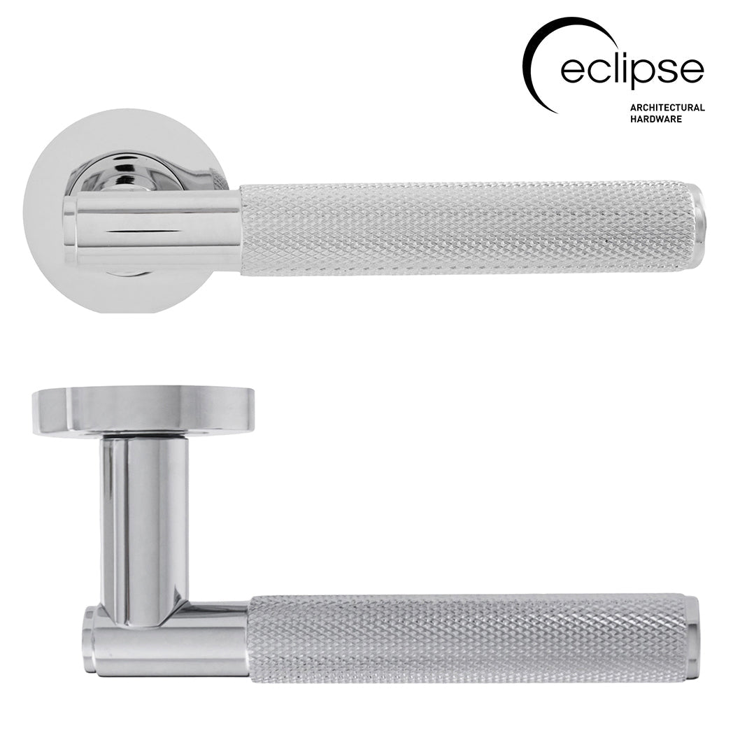 Frisco Eclipse 52mm Knurled Lever on Rose - JJ Building Materials
