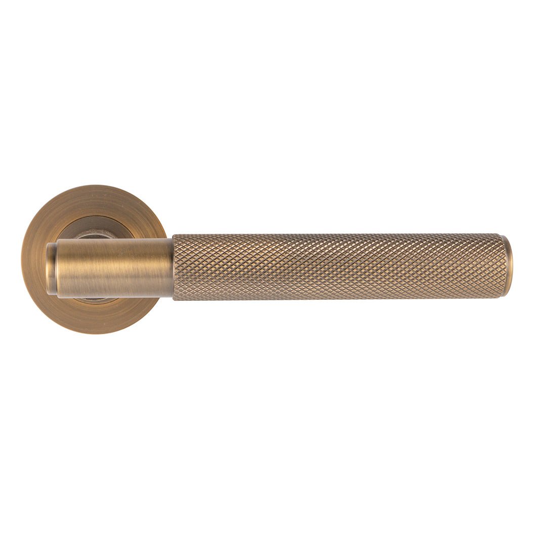 Frisco Eclipse 52mm Knurled Lever on Rose - JJ Building Materials