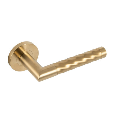 Frisco Eclipse 52x8mm Helix Lever on Rose SS304 - JJ Building Materials