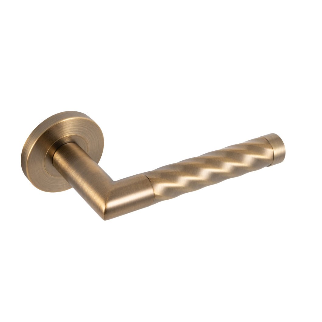 Frisco Eclipse 52x8mm Helix Lever on Rose SS304 - JJ Building Materials