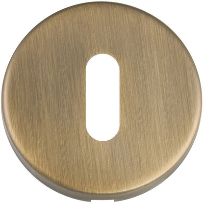 Frisco Eclipse 52x8mm Keyhole Escutcheon SS304 - Pack of 2 - JJ Building Materials