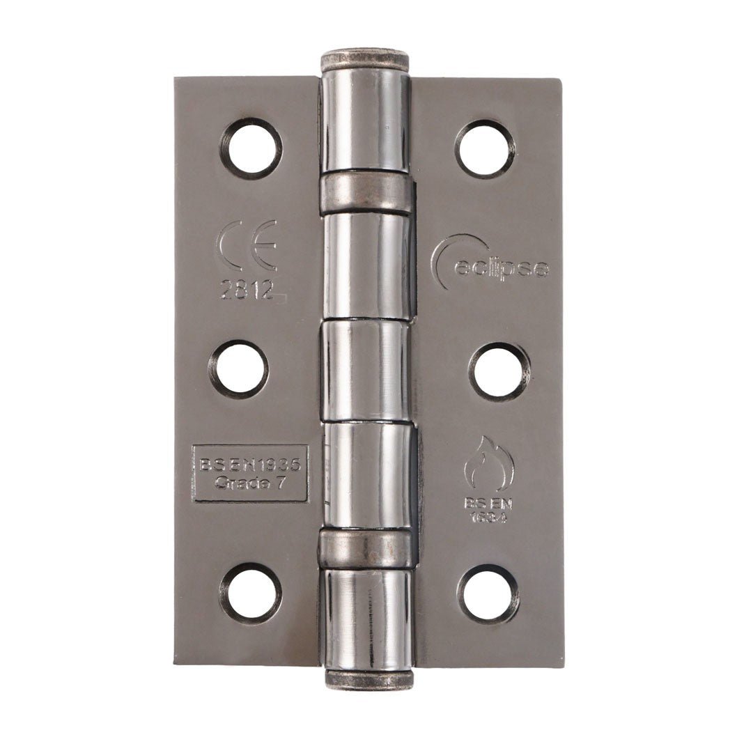 Frisco Eclipse 76x51x2mm Mid Steel Ball Bearing Hinge Grade 7 - JJ Building Materials