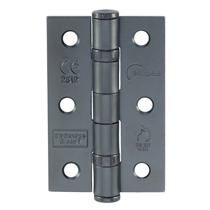Frisco Eclipse 76x51x2mm Mid Steel Ball Bearing Hinge Grade 7 - JJ Building Materials