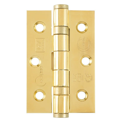 Frisco Eclipse 76x51x2mm Mid Steel Ball Bearing Hinge Grade 7 - JJ Building Materials