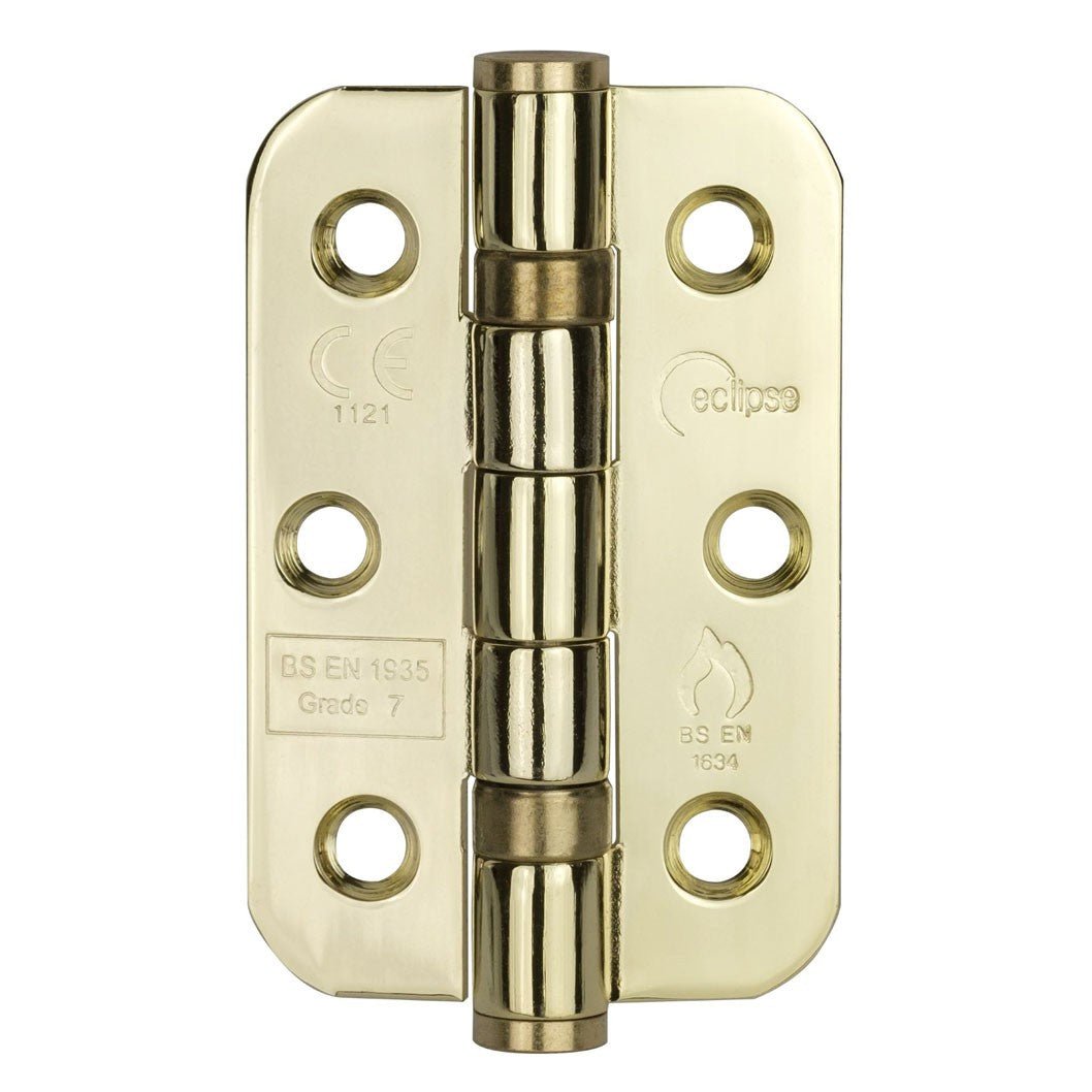 Frisco Eclipse 76x51x2mm Mid Steel Ball Bearing Hinge Grade 7 - JJ Building Materials