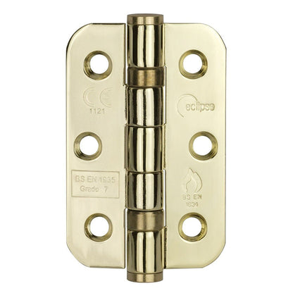Frisco Eclipse 76x51x2mm Mid Steel Ball Bearing Hinge Grade 7 - JJ Building Materials