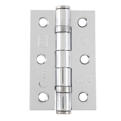 Frisco Eclipse 76x51x2mm Mid Steel Ball Bearing Hinge Grade 7 (Pre-Pack) - JJ Building Materials