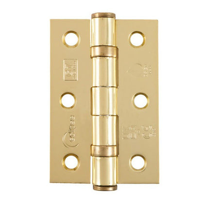 Frisco Eclipse 76x51x2mm Mid Steel Ball Bearing Hinge Grade 7 (Pre-Pack) - JJ Building Materials