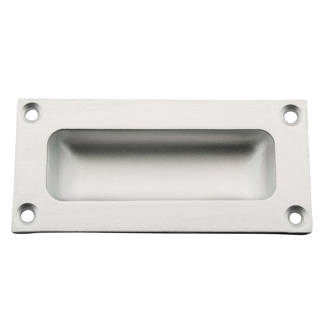 Frisco Eclipse 89mm Satin Anodised Aluminium Flush Pull - JJ Building Materials