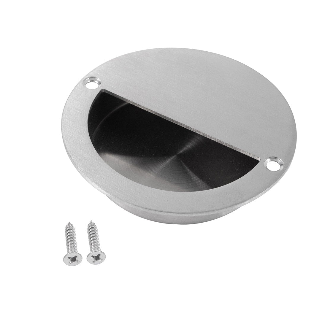 Frisco Eclipse 90mm Circular Flush Pull (Pre-Pack) - JJ Building Materials