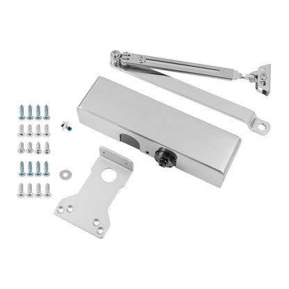 Frisco Eclipse 93 Series 2-4 Door Closer with Radius Cover - JJ Building Materials
