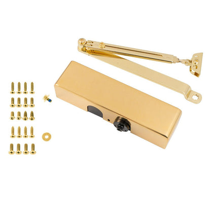 Frisco Eclipse 93 Series 2-4 Door Closer with Radius Cover - JJ Building Materials