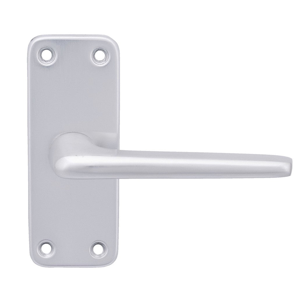 Frisco Eclipse Aluminium 2000 Series Lever On Backplate Set - JJ Building Materials