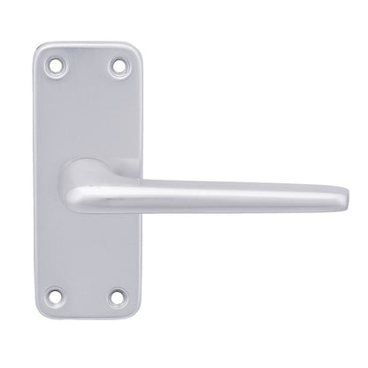 Frisco Eclipse Aluminium 2000 Series Lever On Backplate Set - JJ Building Materials