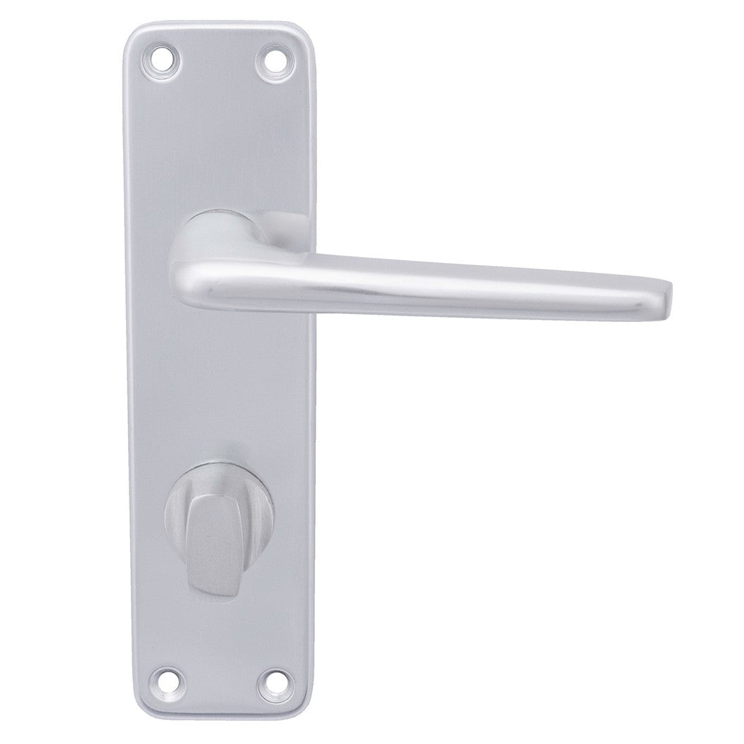 Frisco Eclipse Aluminium 2000 Series Lever On Backplate Set - JJ Building Materials