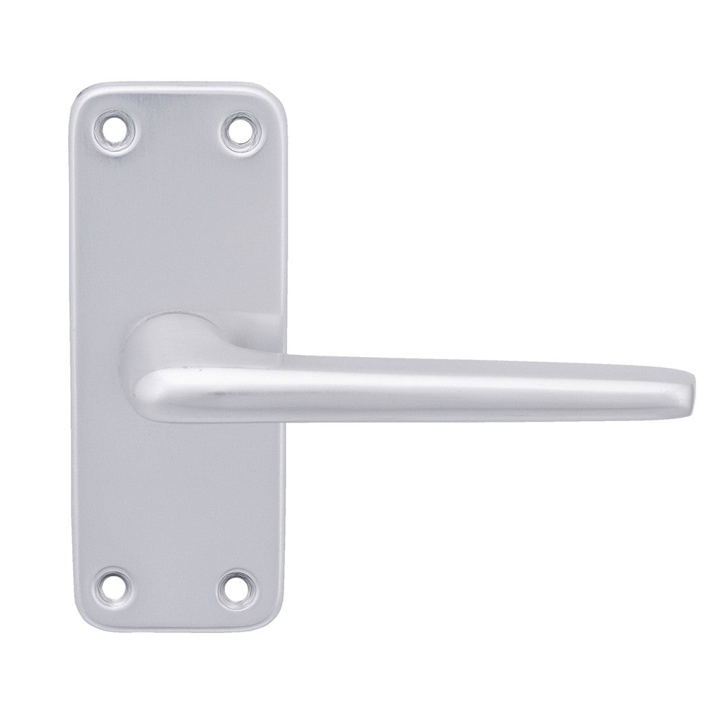 Frisco Eclipse Aluminium 2000 Series Lever On Backplate Set (Pre-Pack) - JJ Building Materials