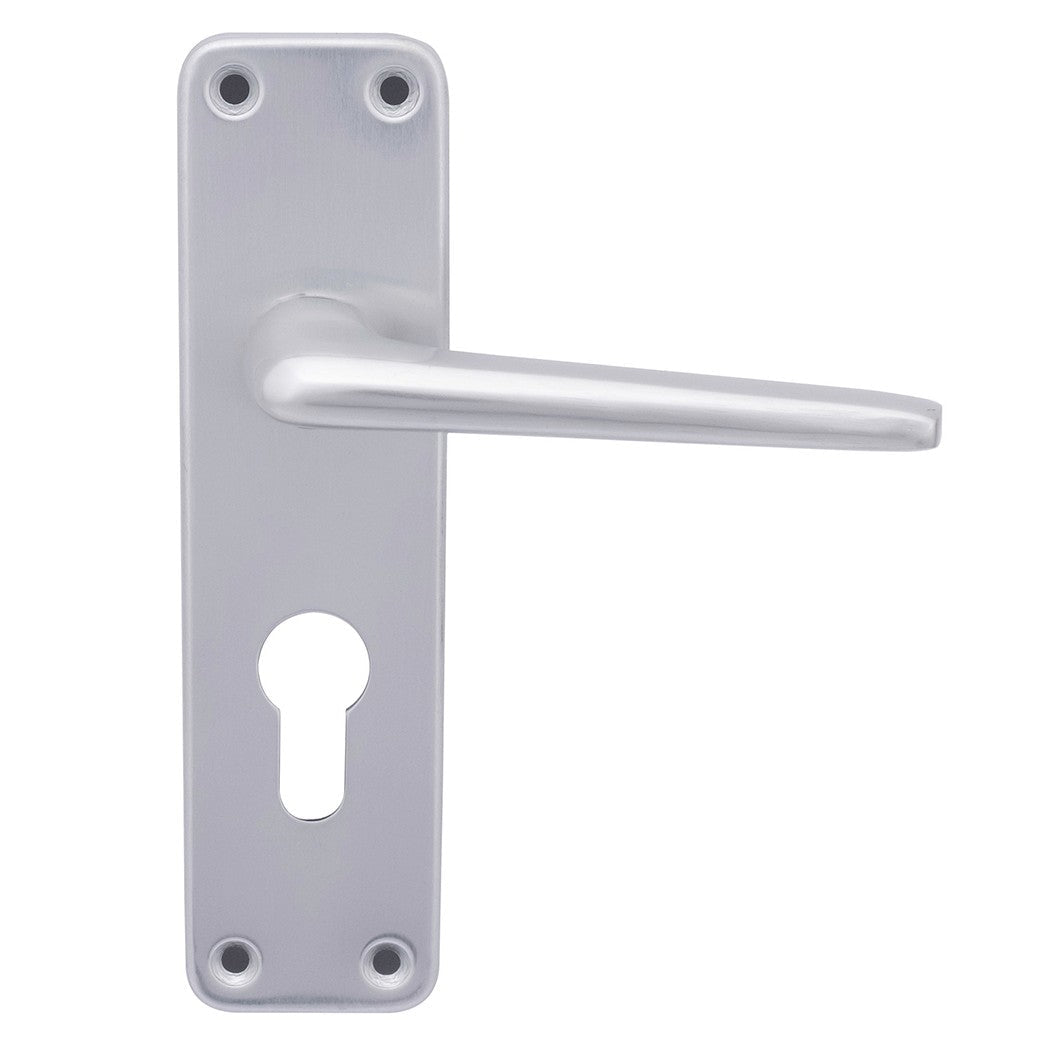 Frisco Eclipse Aluminium 2000 Series Lever On Backplate Set (Pre-Pack) - JJ Building Materials