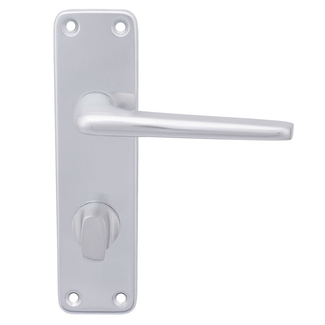 Frisco Eclipse Aluminium 2000 Series Lever On Backplate Set (Pre-Pack) - JJ Building Materials