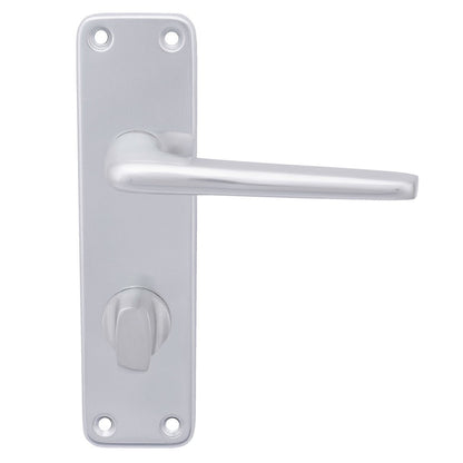 Frisco Eclipse Aluminium 2000 Series Lever On Backplate Set (Pre-Pack) - JJ Building Materials