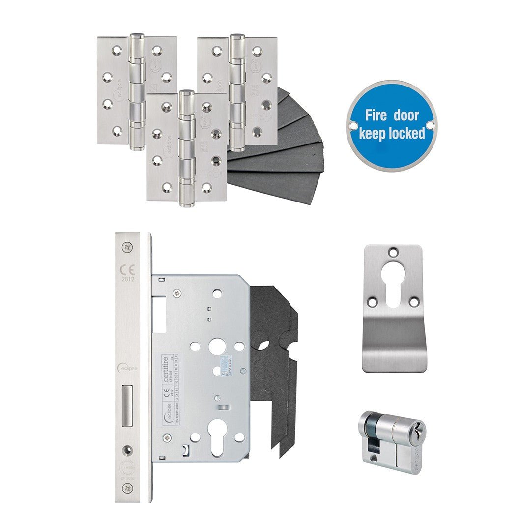 Frisco Eclipse Architectural Single Riser 120kg Door Kit - JJ Building Materials