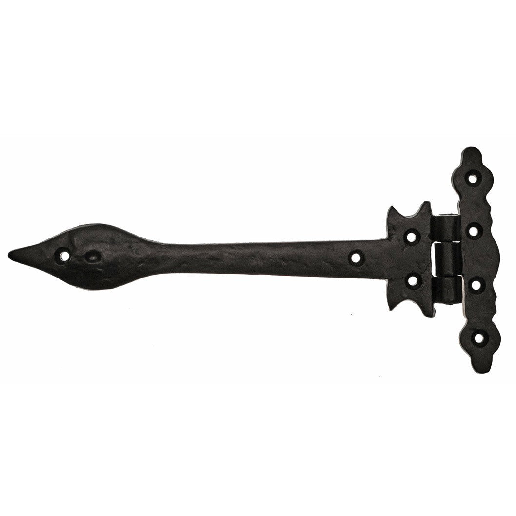 Frisco Eclipse Black/Antique 220mm Light Duty Hinge - JJ Building Materials