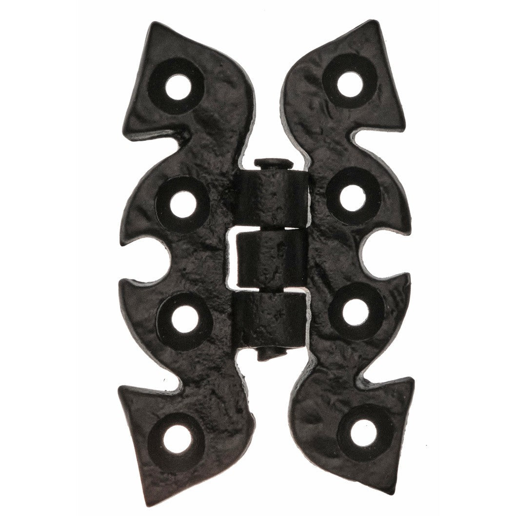 Frisco Eclipse Black/Antique 68x51mm Cabinet Hinge - JJ Building Materials