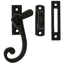 Frisco Eclipse Black/Antique Curly Tail Casement Fastener - JJ Building Materials