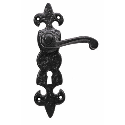 Frisco Eclipse Black/Antique Fleur-De-Lys Set - JJ Building Materials